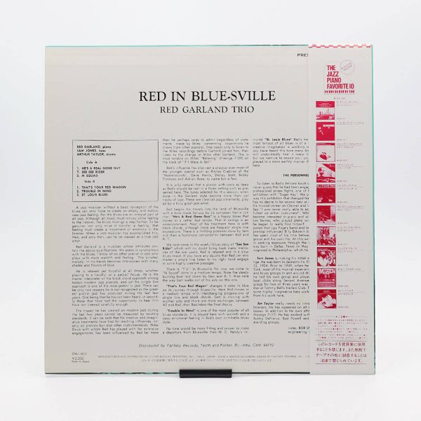 Red Garland – Red In Bluesville