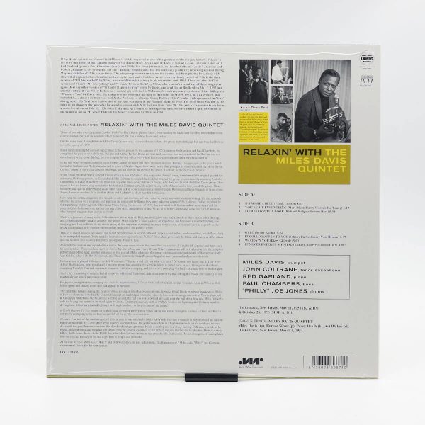 The Miles Davis Quintet – Relaxin' With The Miles Davis Quintet (1) The Miles Davis Quintet – Relaxin' With The Miles Davis Quintet