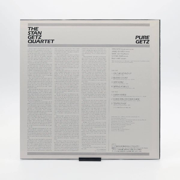 The Stan Getz Quartet – Pure Getz (3) The Stan Getz Quartet – Pure Getz